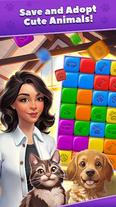 Pet Puzzle Tales - Screenshot 1