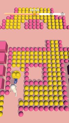 Color Clean 3D - Puzzle Game - Screenshot 2