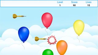 Pop the balloons - Screenshot 2
