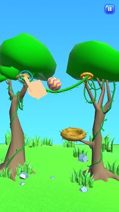 Rope'n Egg - Screenshot 1