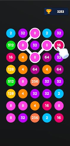 Dye 2048 - Screenshot 2