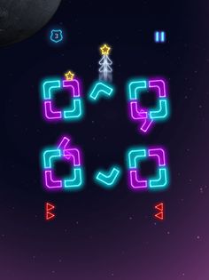 Neon Galawars Rocket - Screenshot 4