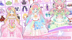Anime Princess Dress Up Game - Screenshot 1