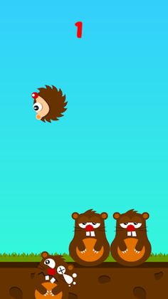 Jumpy Hedhog - Screenshot 1