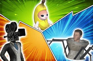 Banana Cry Cat vs Head Toilet - Screenshot 1