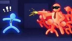 Stickman Escape - Hell Prison - Screenshot 2