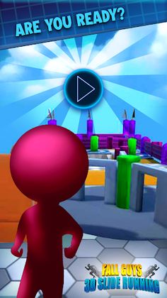 Fall Guys 3D Slide Running - Screenshot 1