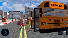 Motu Patlu School Bus Game - Screenshot 2