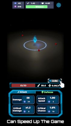 Crystal Defense Battle - Screenshot 3