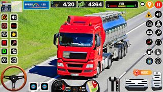 Heavy Oil Tanker Truck Games - Screenshot 1