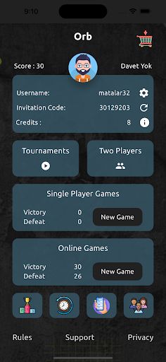 Orb Mind Game - Screenshot 1