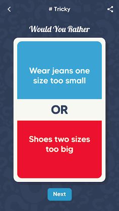 Would You Rather: Hard choices - Screenshot 4