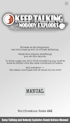 Keep Talking Defuse Manual - Screenshot 1