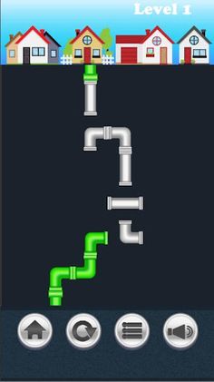 Flowing Pipes Puzzle - Screenshot 1
