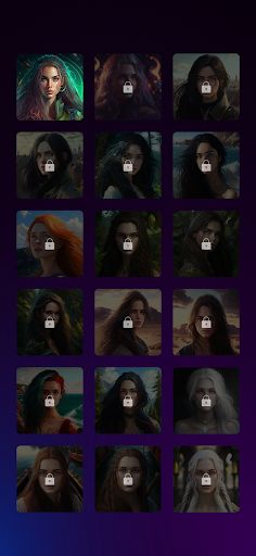 AI: Beautiful Girl Puzzles - Screenshot 1