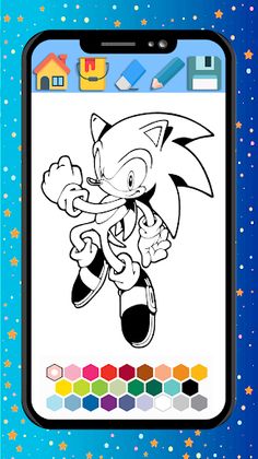 soni coloring cartoon book the - Screenshot 1