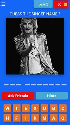 Hollywood Singers Trivia Quiz - Screenshot 4