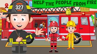 My Family Town Fire Rescue - Screenshot 3