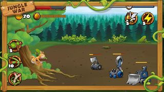 Jungle War defense - Screenshot 2