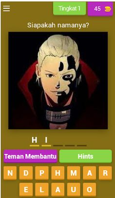 Tebak Karakter Anime - Screenshot 1