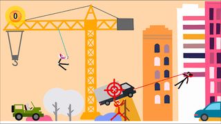 Spider Stickman Rope Hero - Screenshot 2
