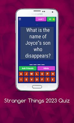 Stranger Things 2023 Quiz - Screenshot 3