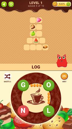 Words with Sweets - Screenshot 2