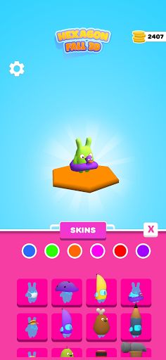 Hexagon Fall 3D - Screenshot 3