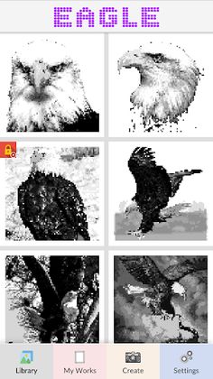 Eagle Pixel Number - Screenshot 4