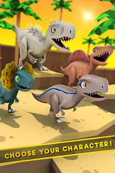 Jurassic Dinosaur Kingdom Race - Screenshot 3