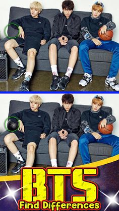 BTS - Kpop Find The Difference - Screenshot 4