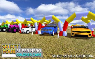 superhero cars stunt impossibl - Screenshot 2