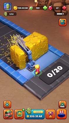 Idle Zombie Miner: Gold Tycoon - Screenshot 3