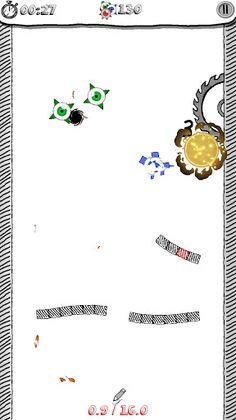 Spiky Saw Lines - Screenshot 1