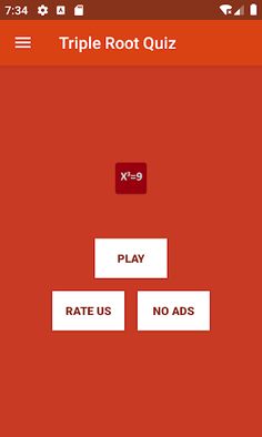 Triple Root Quiz - Screenshot 1