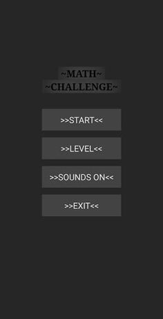 Math challenge - Screenshot 1