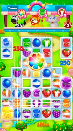 Madagascar Circus: Match 3 - Screenshot 1