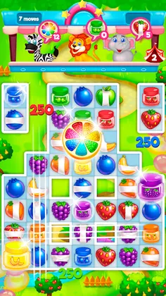 Madagascar Circus: Match 3 - Screenshot 1