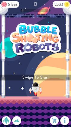 Bubble Shooting Robots - Screenshot 1