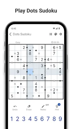 Kropki Sudoku - Screenshot 1