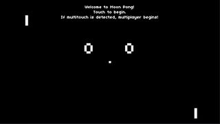 Moon Pong - Screenshot 1