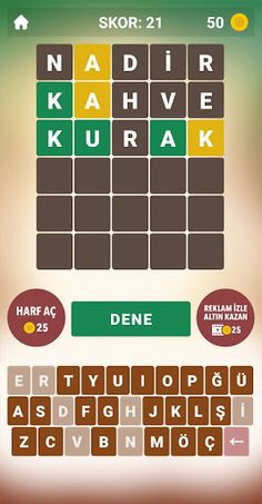 Kelimele - Kelime Tamamla - Screenshot 1