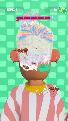 Dandruff Carve Sim - Screenshot 2