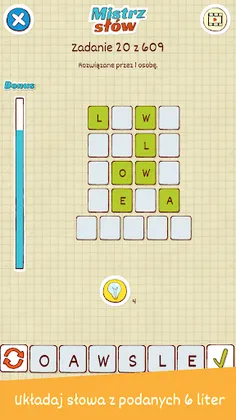 Mistrz Słów - Układanka słowna - Screenshot 4