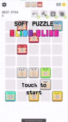 Soft Puzzle - Slide Slime - Screenshot 1