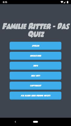 Familie Ritter - Das Quiz - Screenshot 1