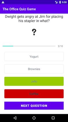 The Office Quiz Game - Screenshot 3