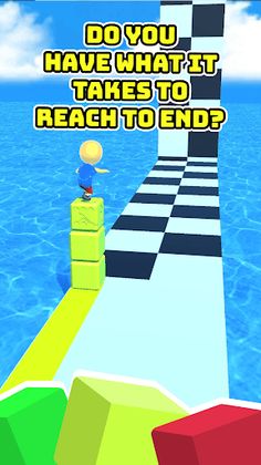 Surfing Cubes: Cute Blocks Jum - Screenshot 3