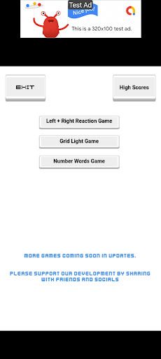 Reaction Trainer - Screenshot 1