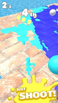 Splash Paint Race! - Screenshot 2